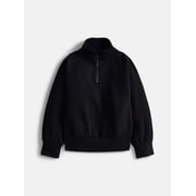 Athletic Works Girls Active Athleisure Quarter Zip Top, Sizes 4-18