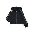 thumbnail image 1 of Athletic Works Girls Active Scuba Knit Hooded Zip Top, Sizes 4-18, 1 of 3