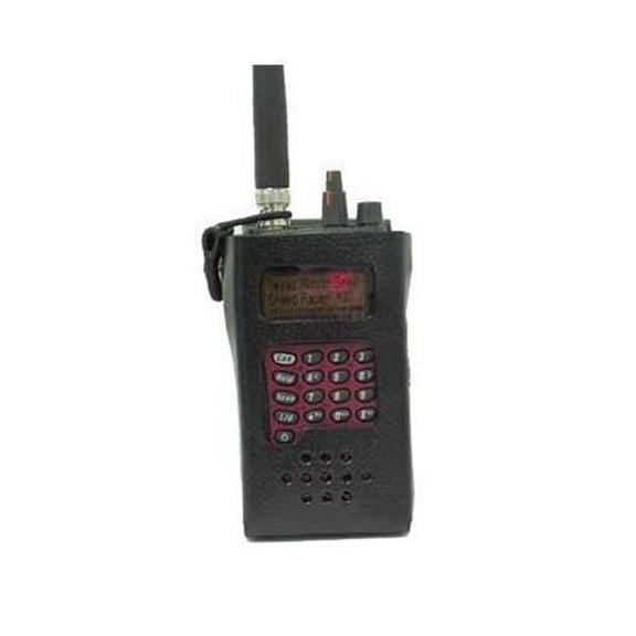 AW BC82AWLOGO Split Leather Case with Swivle Belt Loop for SC230 and BC246T Scanners