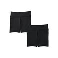 thumbnail image 1 of Athletic Works Girls Active Bike Shorts, 2-Pack, Sizes 4-18 & Plus, 1 of 3