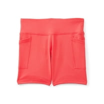 Athletic Works Girl’s Active Bike Short, Sizes 4-18 & Plus