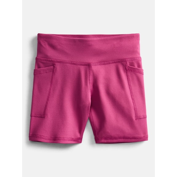 Athletic Works Girl’s Active Bike Short, Sizes 4-18 & Plus