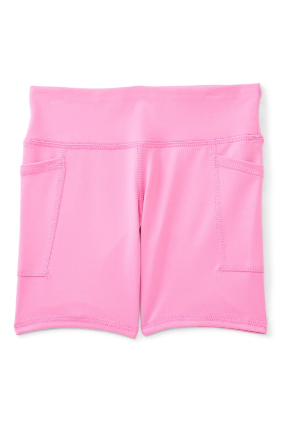 Girls Active Bike Shorts, Sizes 4-18 & Plus