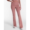 thumbnail image 1 of Athletic Works Women's ButterCore Flare Leggings with Fold Over Waist, 31" Inseam, Sizes XS-XXL, 1 of 3