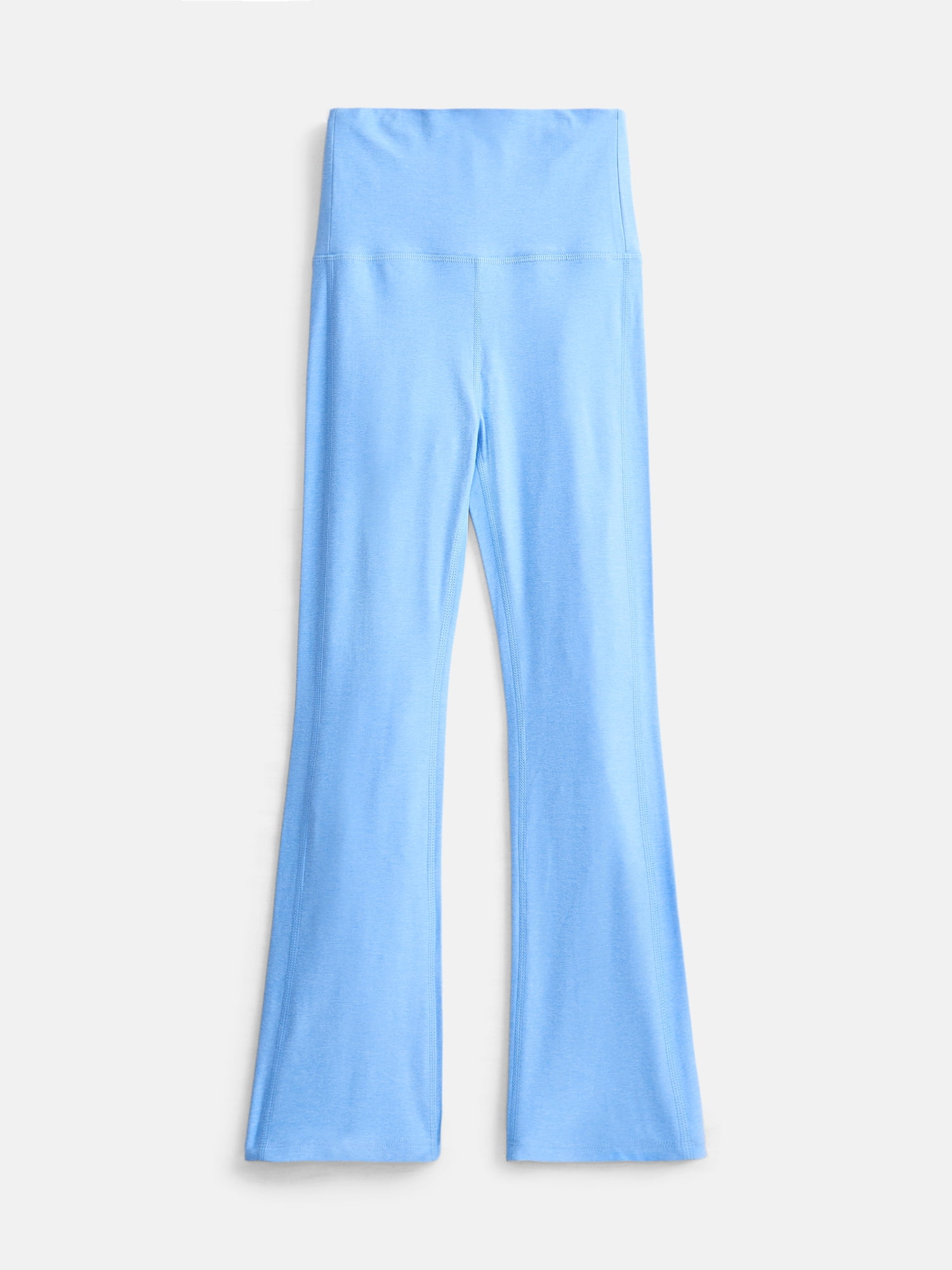 Athletic Works Girls Athletic Butter Core Flare Leggings, Sizes 4-18