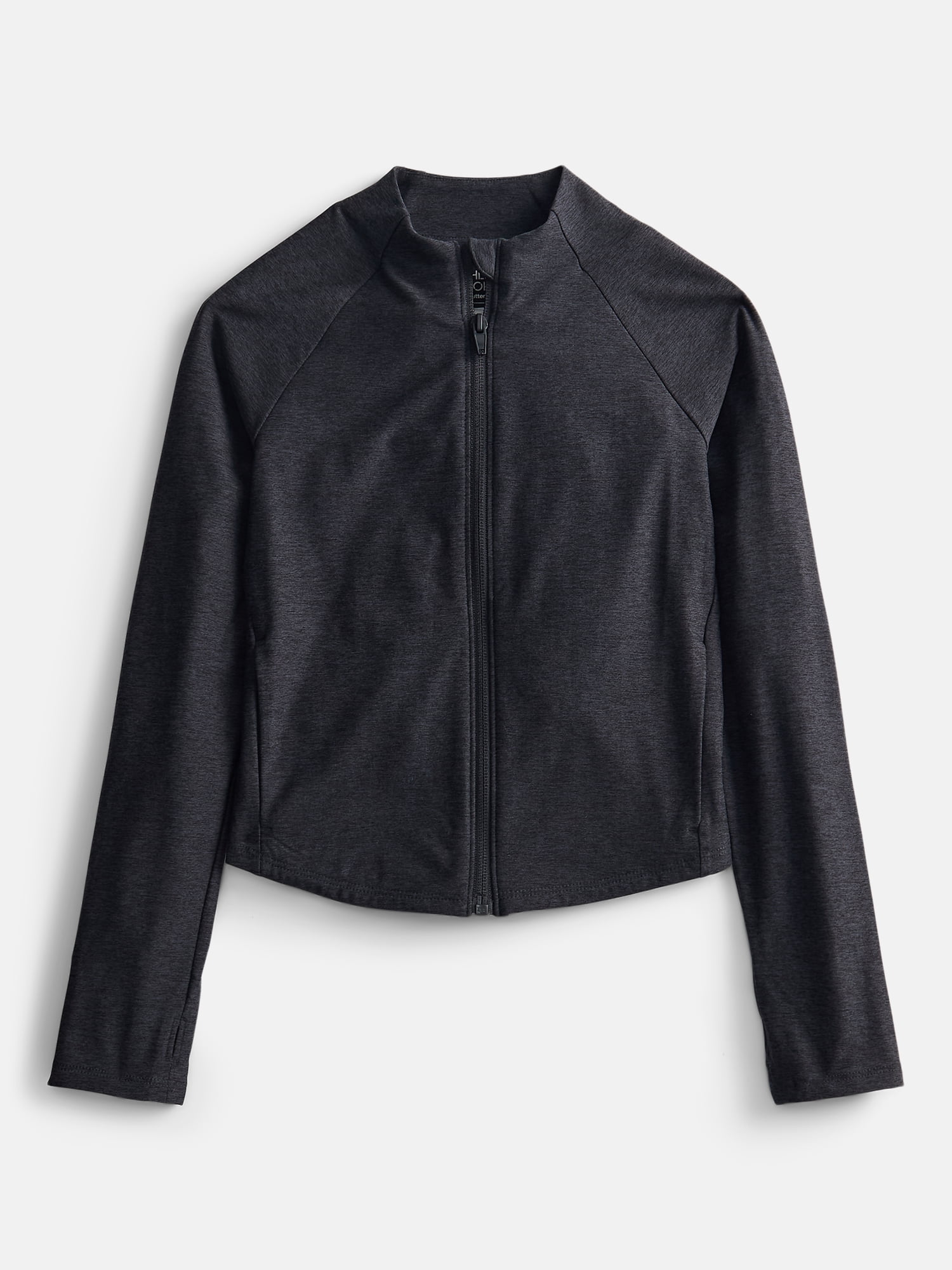 Athletic Works Girls ButterCore Full Zip Jacket, Sizes 4-18