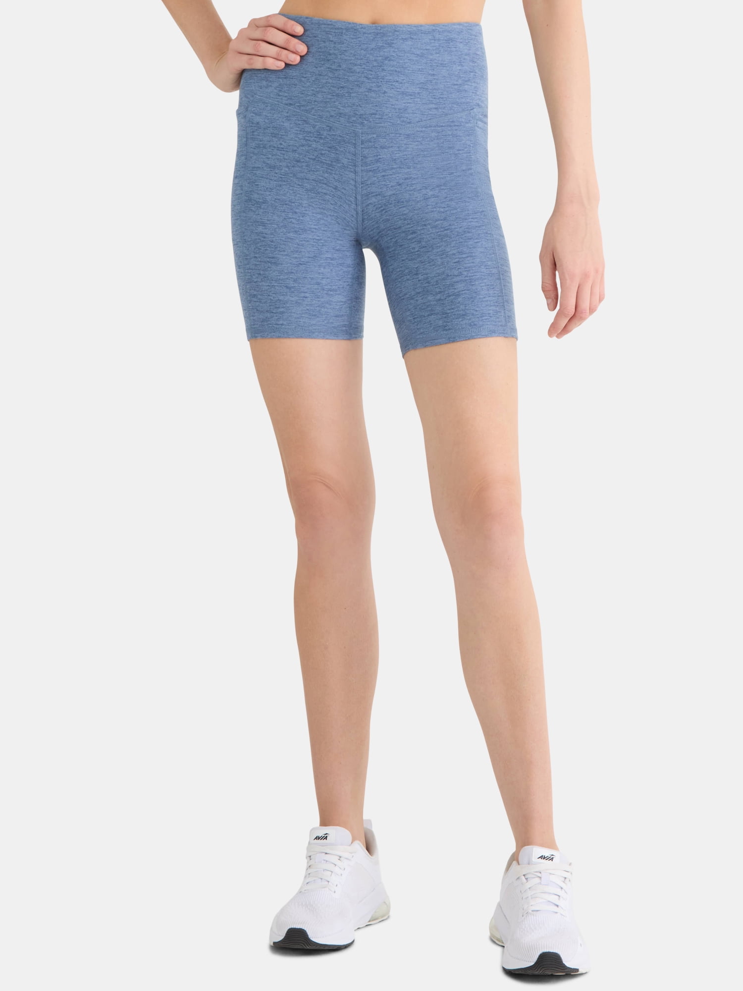 Athletic Works Women's ButterCore Bike Shorts, 7" Inseam, Sizes XS-XXXL