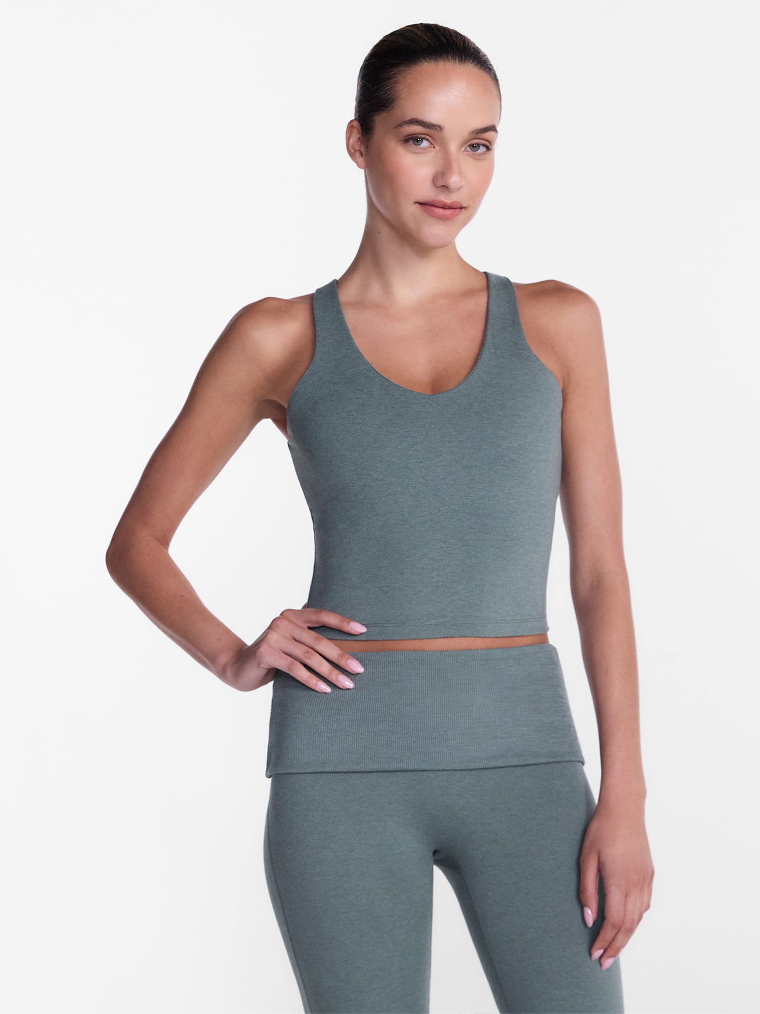 Athletic Works Women's ButterCore Bra Tank Top, Sizes XS-XXXL