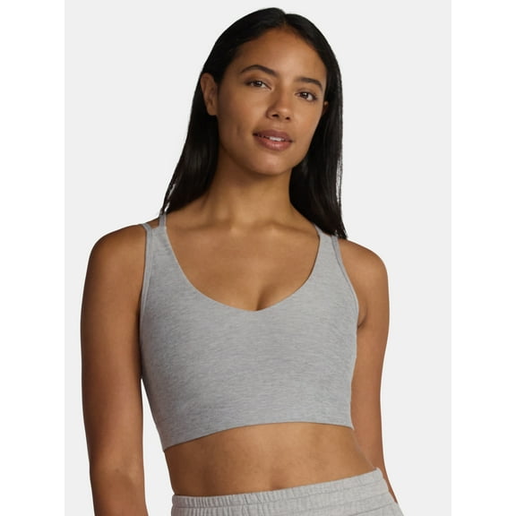 Athletic Works Women's ButterCore Bra, Sizes XS-XXL