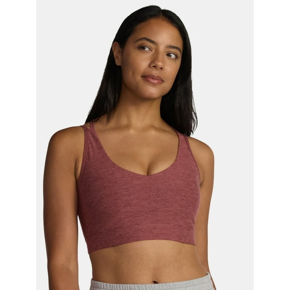 Athletic Works Women's ButterCore Bra, Sizes XS-XXL