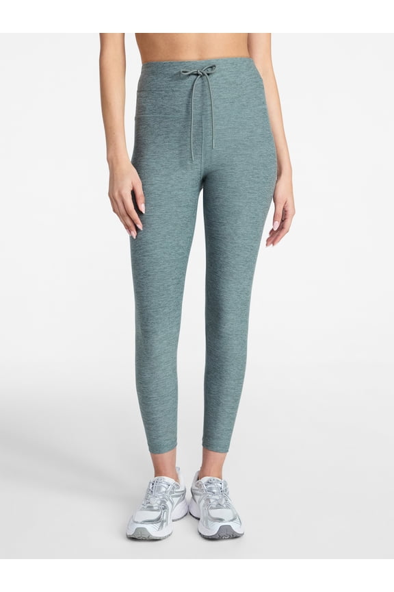 Women's ButterCore Compression Leggings with Drawstring, 7/8 Length, Sizes XS-XXXL