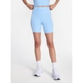 thumbnail image 1 of Athletic Works Women's and Women's Plus ButterCore Compression Bike Shorts, Sizes XS-4X, 1 of 7