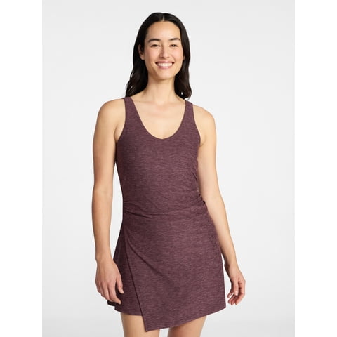 Women's and Women's Plus ButterCore Wrap Dress, Sizes XS-4X