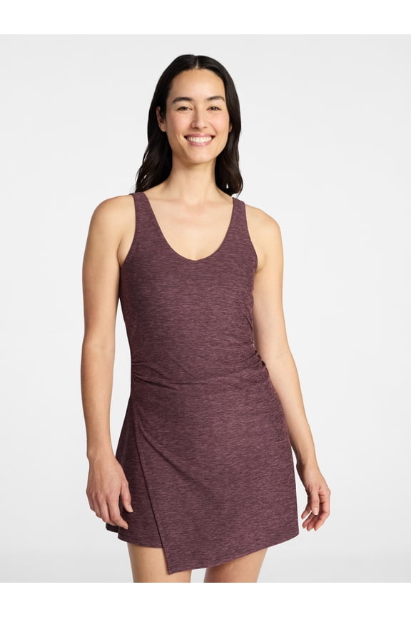 Women's and Women's Plus ButterCore Wrap Dress, Sizes XS-4X