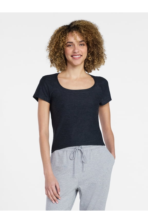 Women's ButterCore Fashion Tee with Short Sleeves, Sizes XS-XXXL