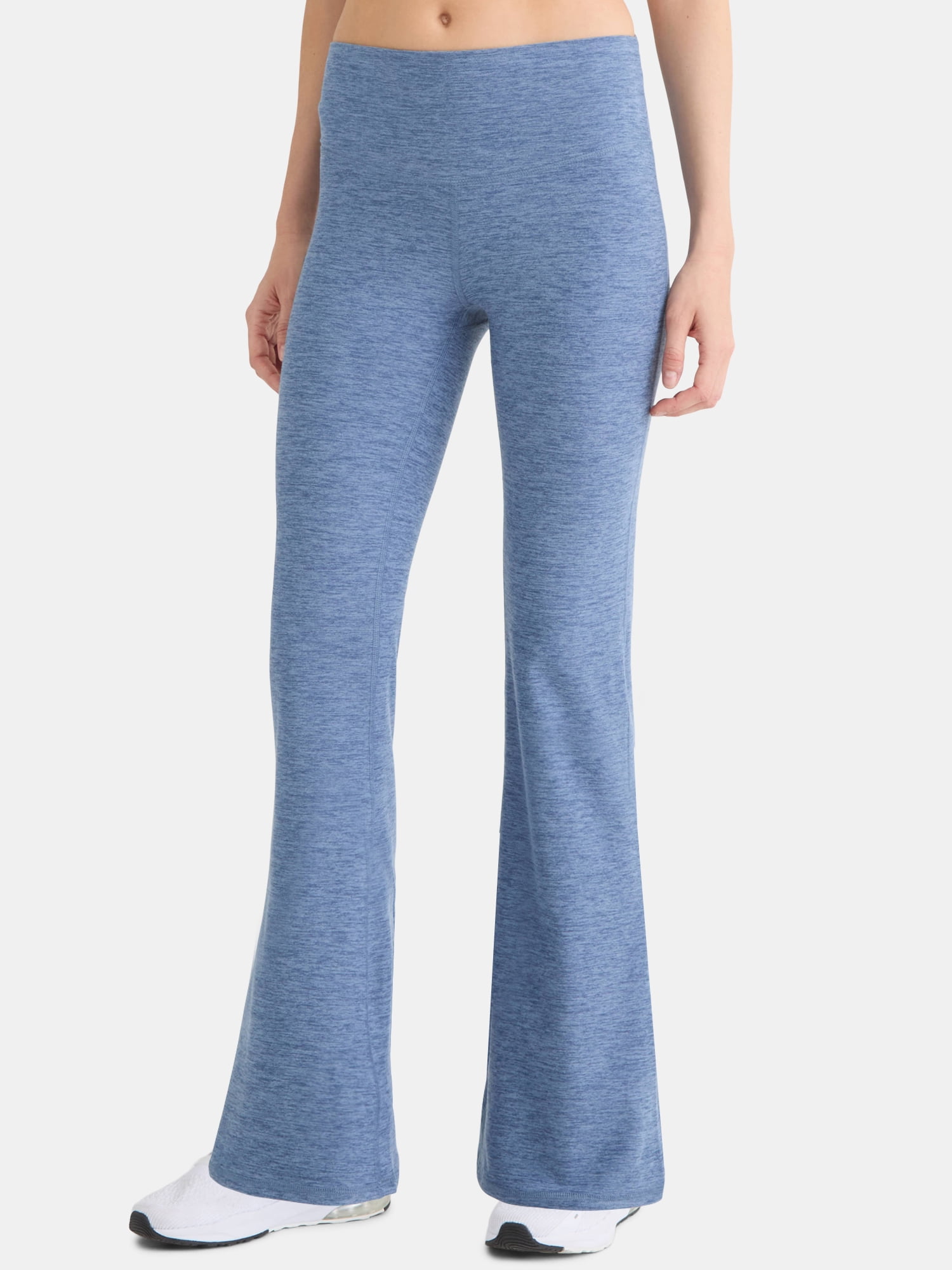 Athletic Works Women's and Women's Plus ButterCore Flare Pants, Sizes XS-4X