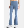 thumbnail image 1 of Athletic Works Women's and Women's Plus ButterCore Flare Pants, Sizes XS-4X, 1 of 6