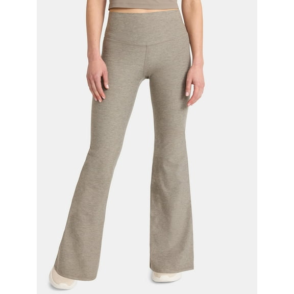 Athletic Works Women's and Women's Plus ButterCore Flare Pants, Sizes XS-4X