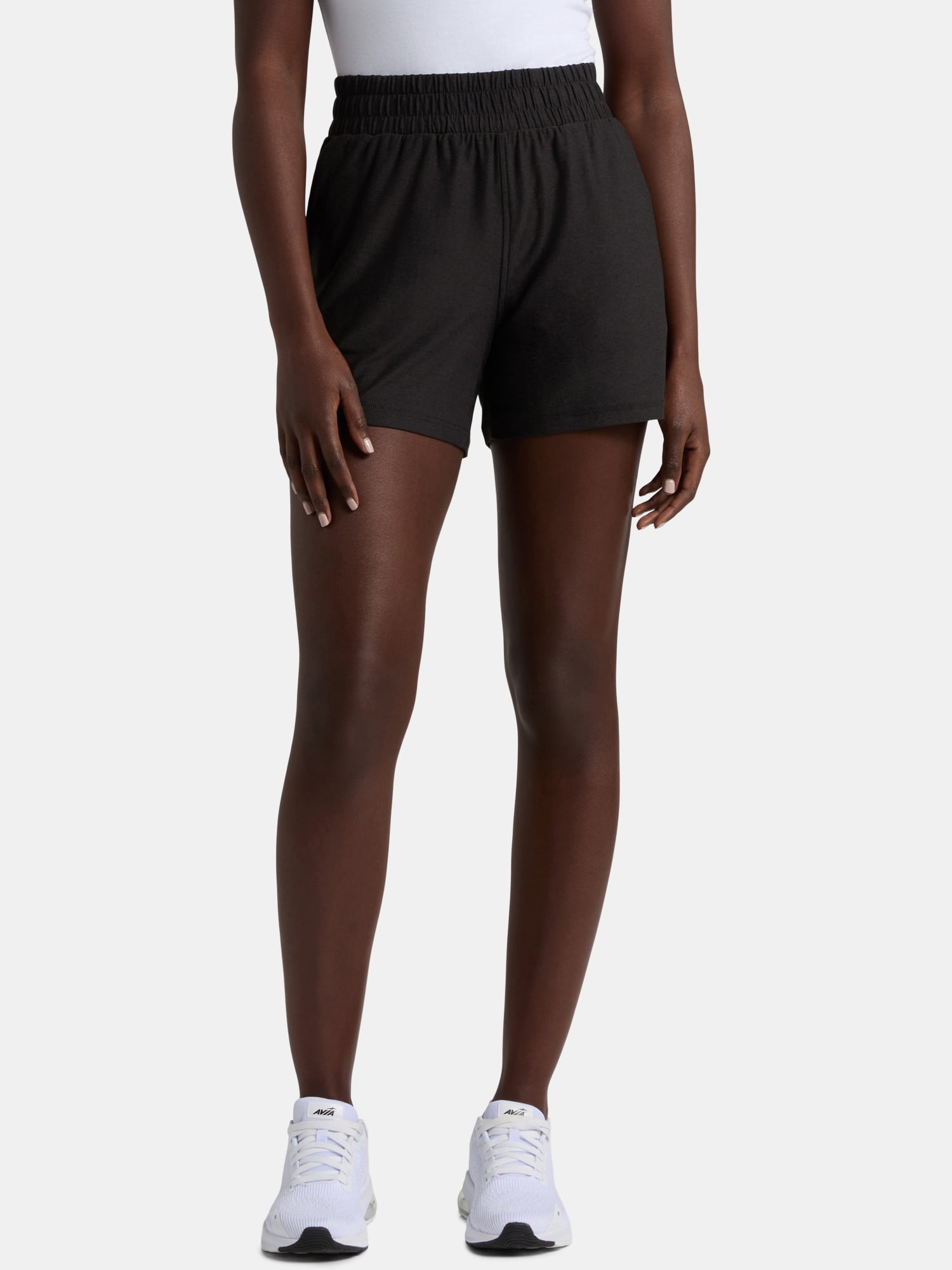 Women's and Women’s Plus ButterCore Soft Performance Gym Shorts, Available in 1, 2 and 5-Pack, Sizes XS-4X