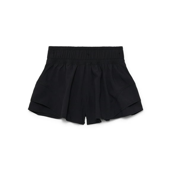 Athletic Works Girl's Active Butterfly Short, Sizes 4-18