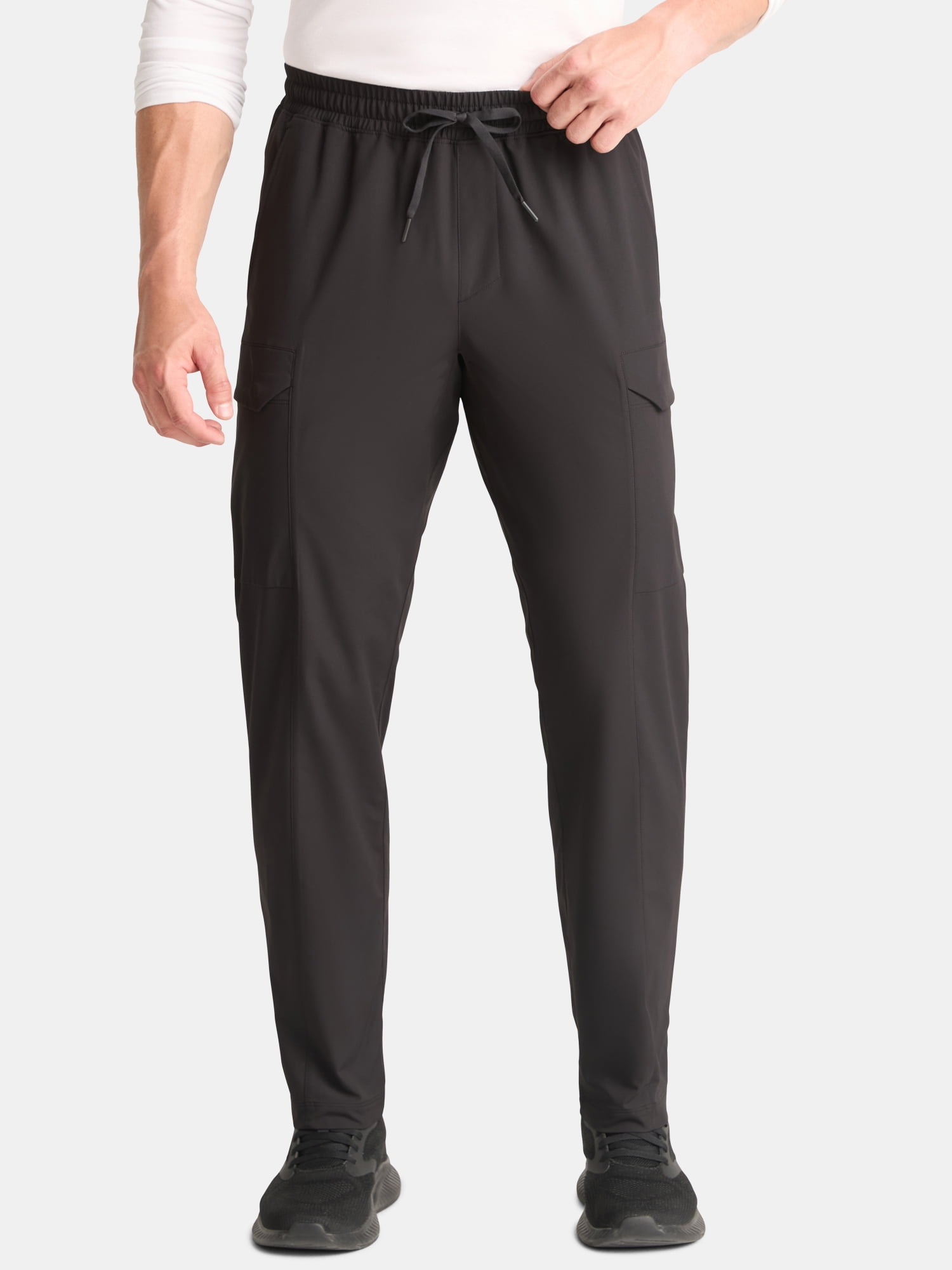 Athletic Works Men’s and Big Men’s Stretch Cargo Pants, Sizes S-3XL