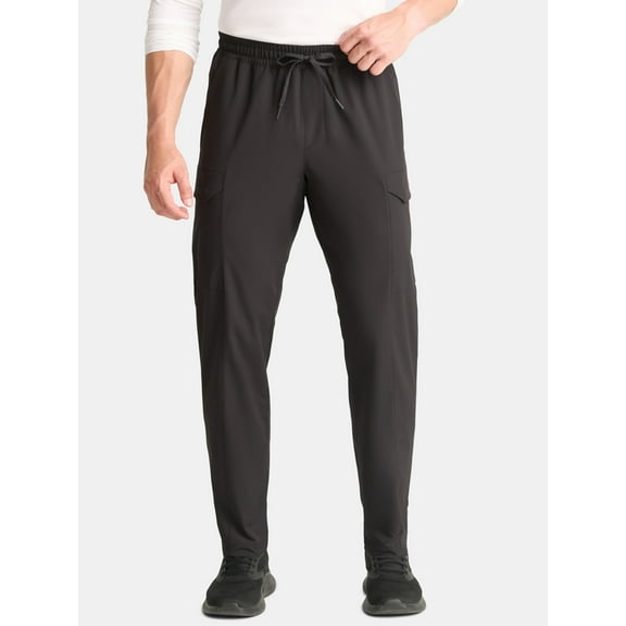 Athletic Works Men’s and Big Men’s Stretch Cargo Pants, Sizes S-3XL