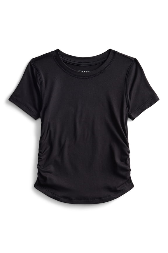 Girls Active Fashion Tee with Short Sleeves, Sizes 4-18 & Plus