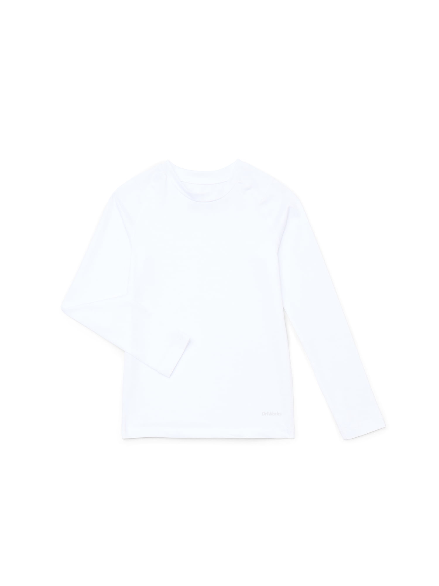 Athletic Works Boys' DriWorks Compression Top with Long Sleeves, Sizes 4-18