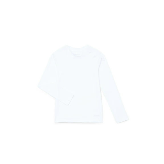 Athletic Works Boys' DriWorks Compression Top with Long Sleeves, Sizes 4-18