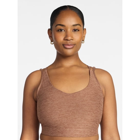 Athletic Works Women's Core Sports Bra, Sizes XS-4X