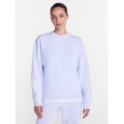 Athletic Works Women's and Women's Plus Fleece Sweatshirt with Long Sleeves, Sizes XS-4X