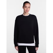 Athletic Works Women's and Women's Plus Fleece Sweatshirt with Long Sleeves, Sizes XS-4X