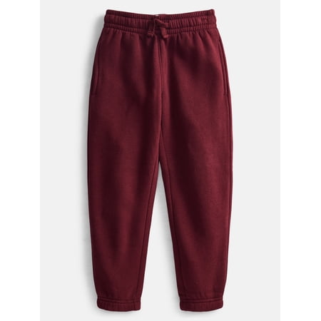 Athletic Works Boys Fleece Jogger Sweatpants, Sizes 4-18 & Husky