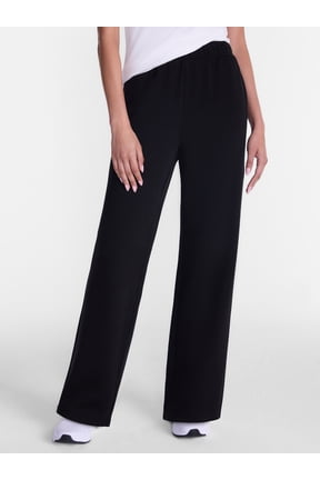 Women's and Women's Plus Fleece Pants with Pockets, 30" Inseam, Sizes XS-4X