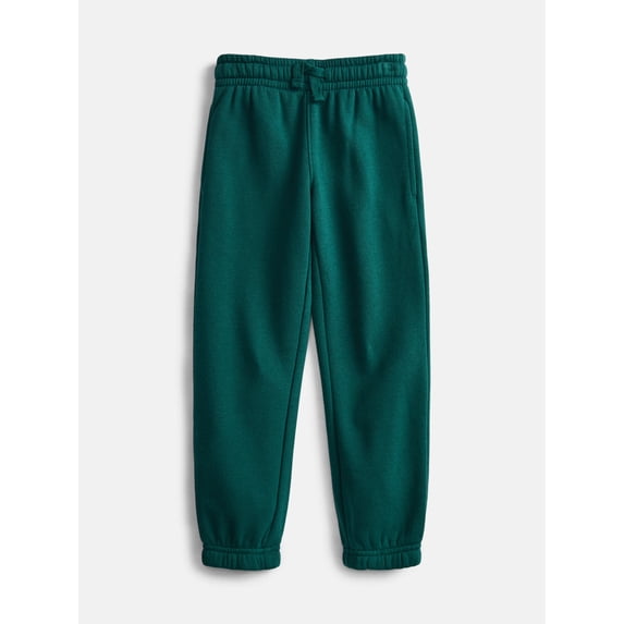 Athletic Works Boys Fleece Jogger Sweatpants, Sizes 4-18 & Husky
