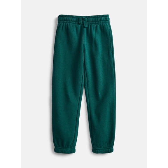 Athletic Works Boys Fleece Jogger Sweatpants, Sizes 4-18 & Husky