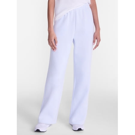 Athletic Works Women's and Women's Plus Fleece Pants with Pockets, 30" Inseam, Sizes XS-4X