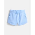 thumbnail image 1 of Athletic Works Girl's Active Fleece Shorts, Sizes 4-18, 1 of 3