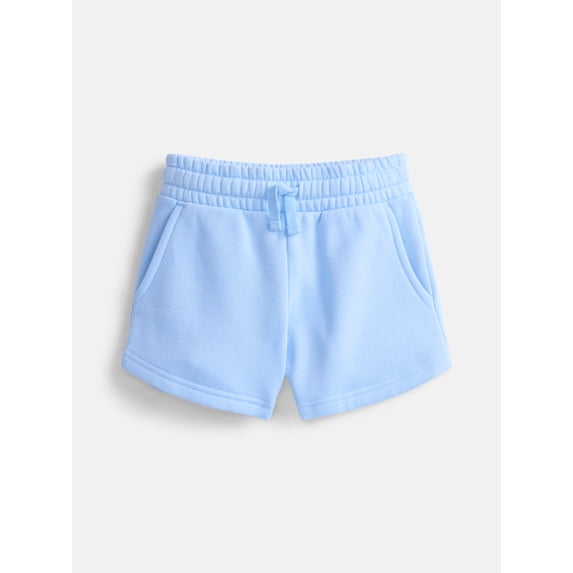 Athletic Works Girl's Active Fleece Shorts, Sizes 4-18