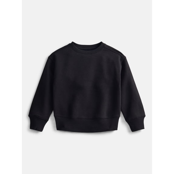 Athletic Works Boys Fleece Crew Neck Sweatshirt, Sizes 4-18 & Husky