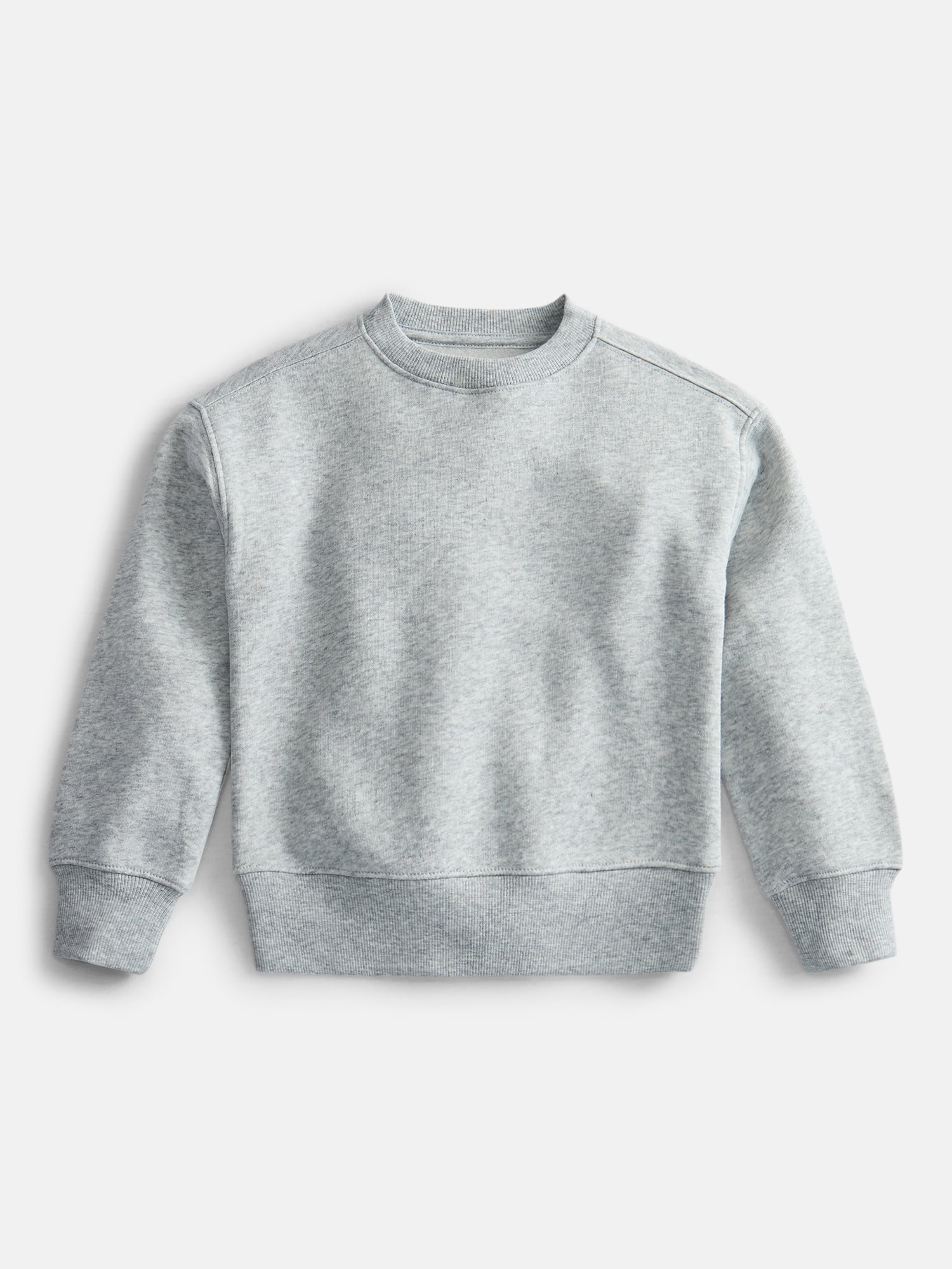 Athletic Works Boys Fleece Crew Neck Sweatshirt, Sizes 4-18 & Husky