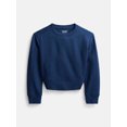 thumbnail image 1 of Athletic Works Girl's Active Core Fleece Top​, Sizes 4-18 Plus, 1 of 3