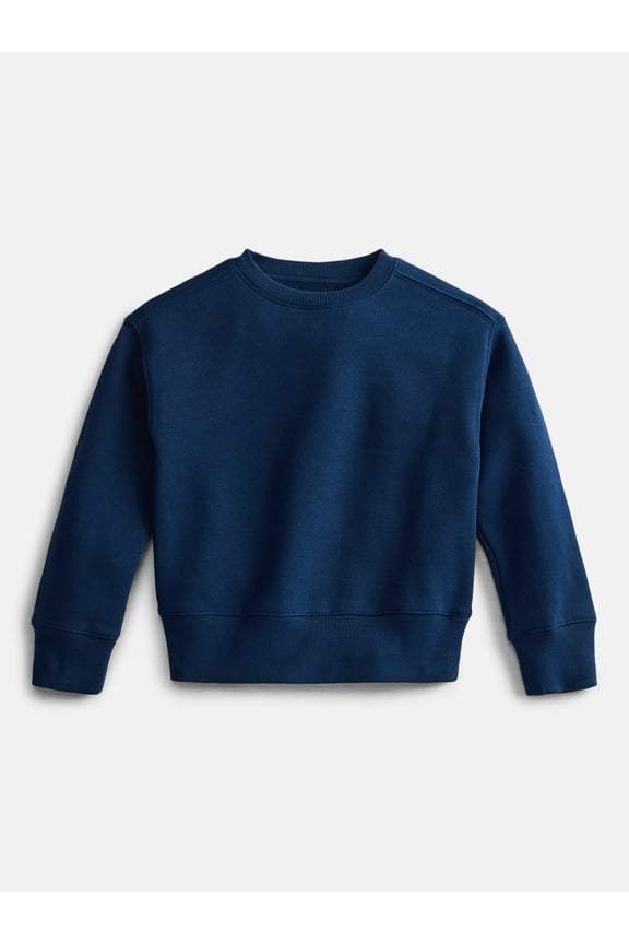 Boys Fleece Crew Neck Sweatshirt, Sizes 4-18 & Husky
