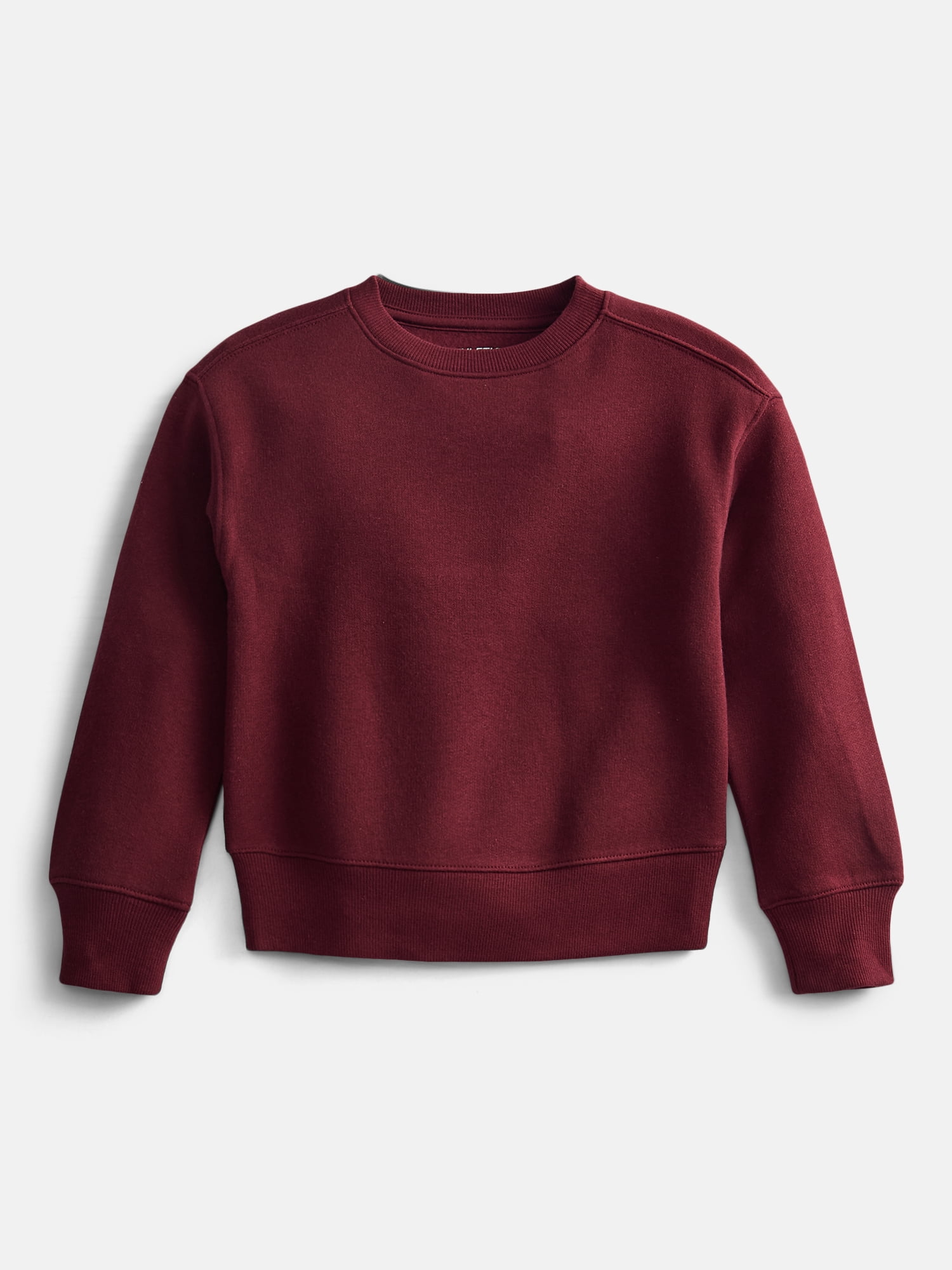 Athletic Works Boys Fleece Crew Neck Sweatshirt, Sizes 4-18 & Husky
