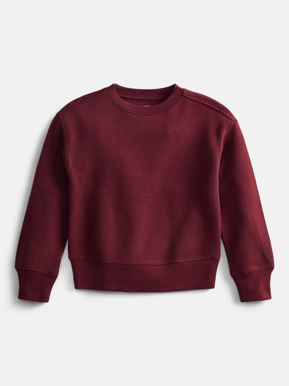 Boys Fleece Crew Neck Sweatshirt, Sizes 4-18 & Husky