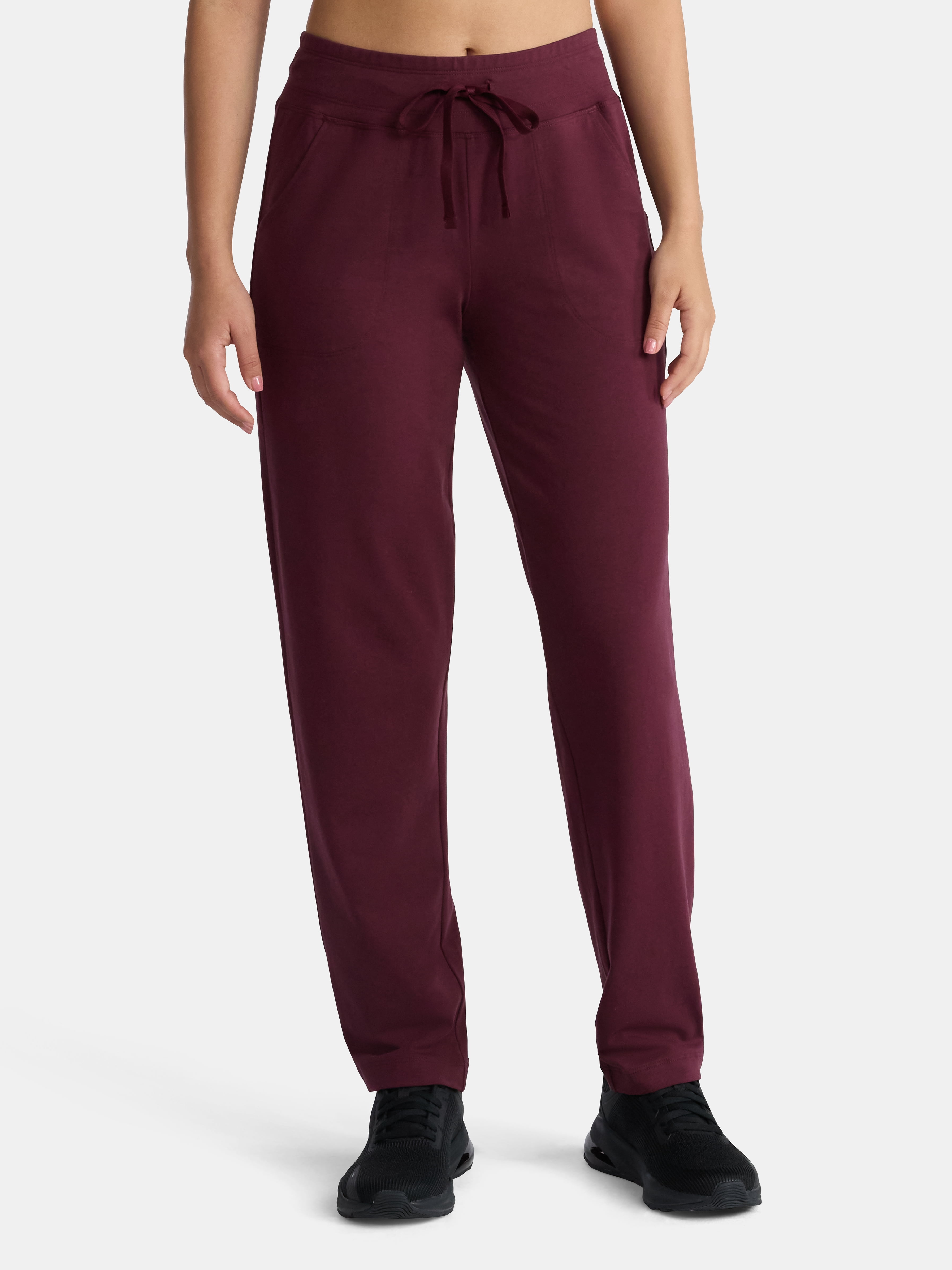Athletic Works Women's and Women's Plus Jersey Knit Pants, Sizes XS-4X