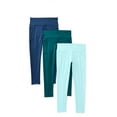 thumbnail image 1 of Athletic Works Girls Active Core Leggings with UPF 30, 3-Pack, Sizes 4-18 & Plus, 1 of 3