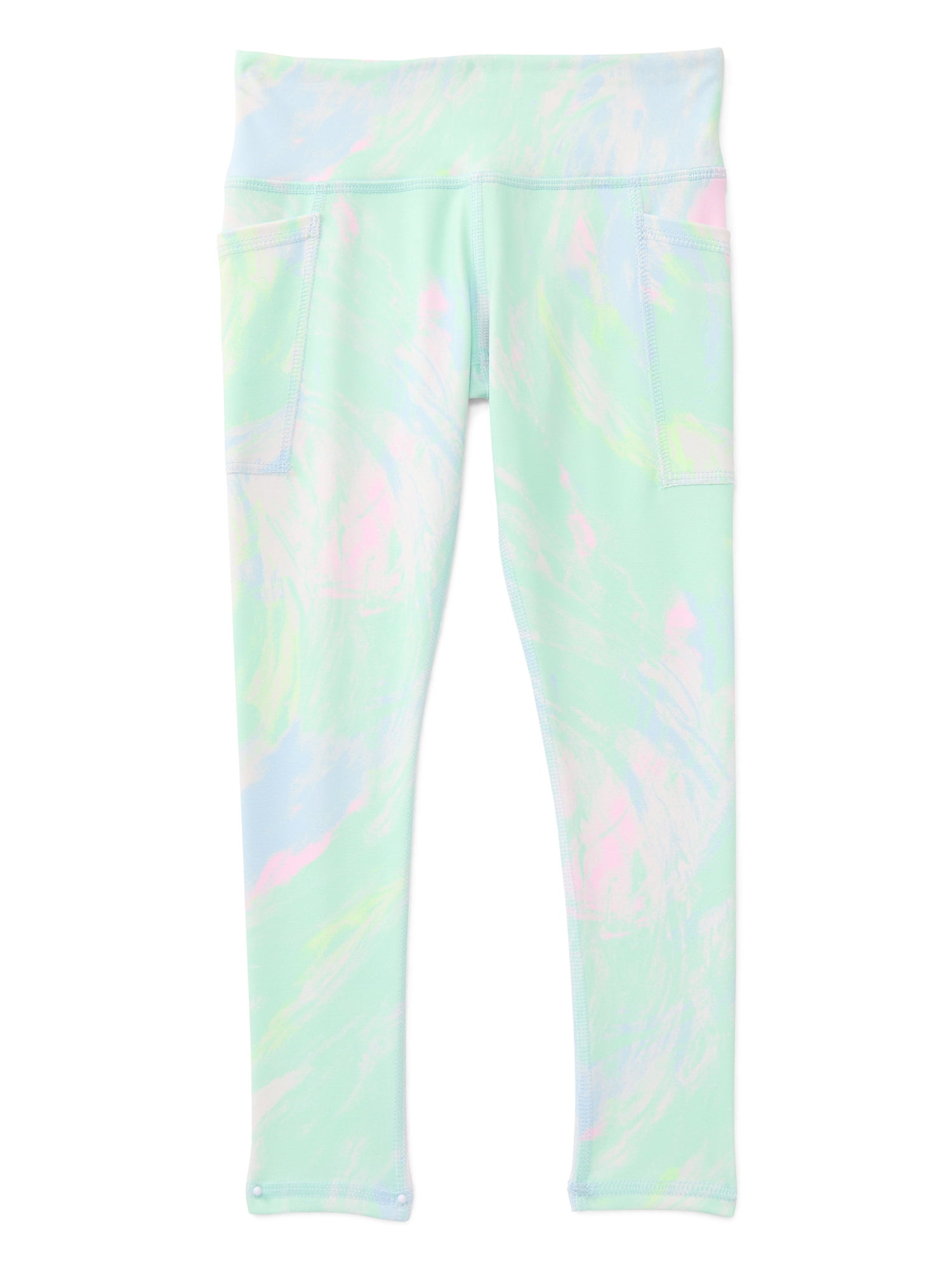 Athletic Works Girls Active Core Leggings, Sizes 4-18 & Plus