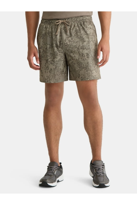 Men's and Big Men's Mesh Shorts, 7" Inseam, Sizes S-5XL