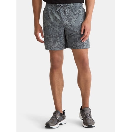 Athletic Works Men's and Big Men's Mesh Shorts, 7" Inseam, Sizes XS-5XB